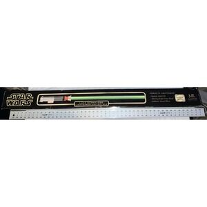 StarWars Master Replicas Luke Skywalker ForceFX Lightsaber Green Blade MetalHilt